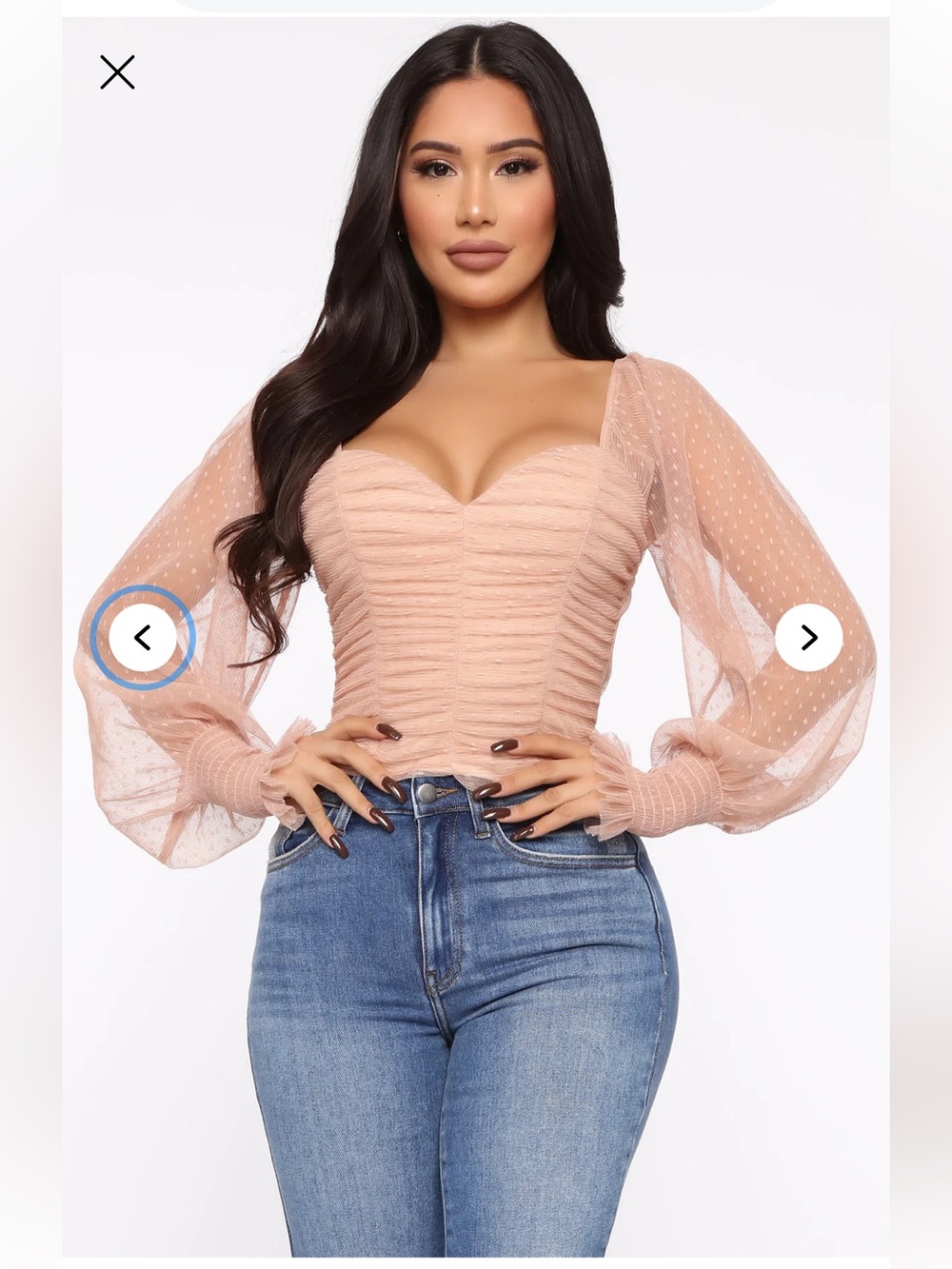 Fashion nova top NWT